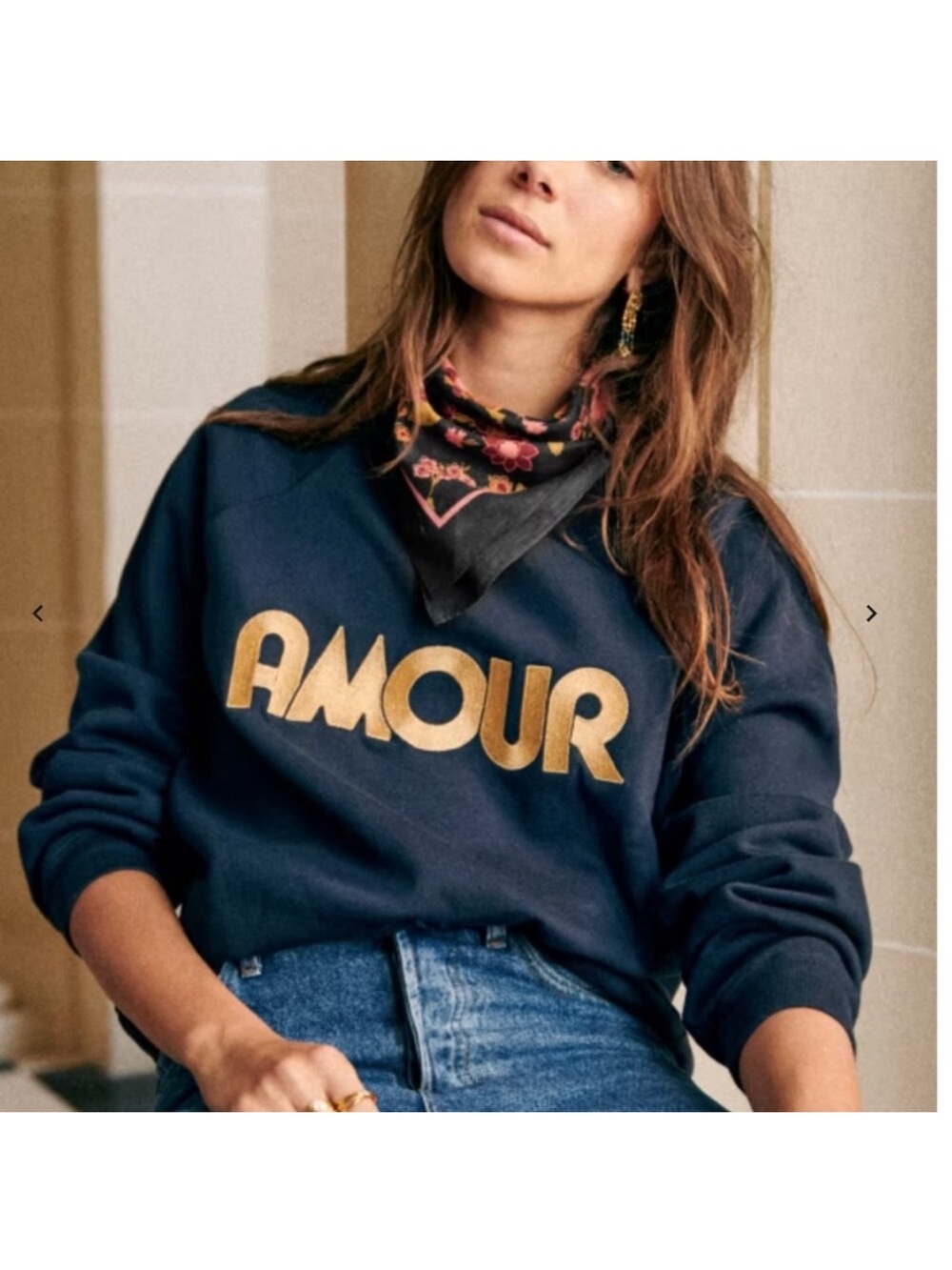 Sézane Amour Sweatshirt